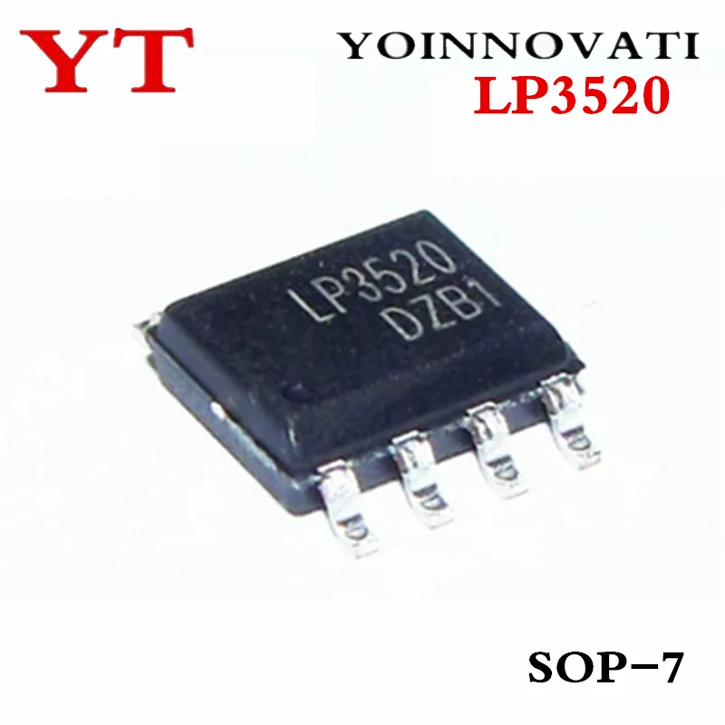 50pcs/lot LP3520 3520 SOP7 5V2A 10W power solution synchronous rectifier chip charger power IC