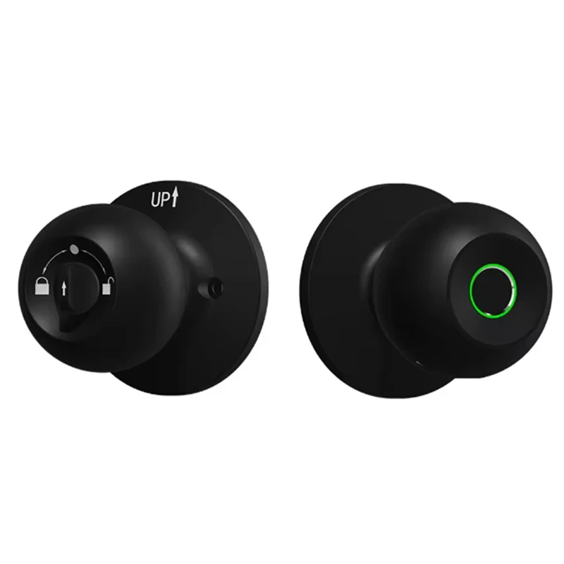 Smart Door Knob Fingerprint Door Knob Rechargeable Door Lock