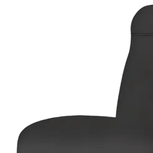Outdoor Chair Cover 600D Waterproof Oxford Fabric with Side Zipper and Adjustable Bottom Drawstring Black 75x80x102cm