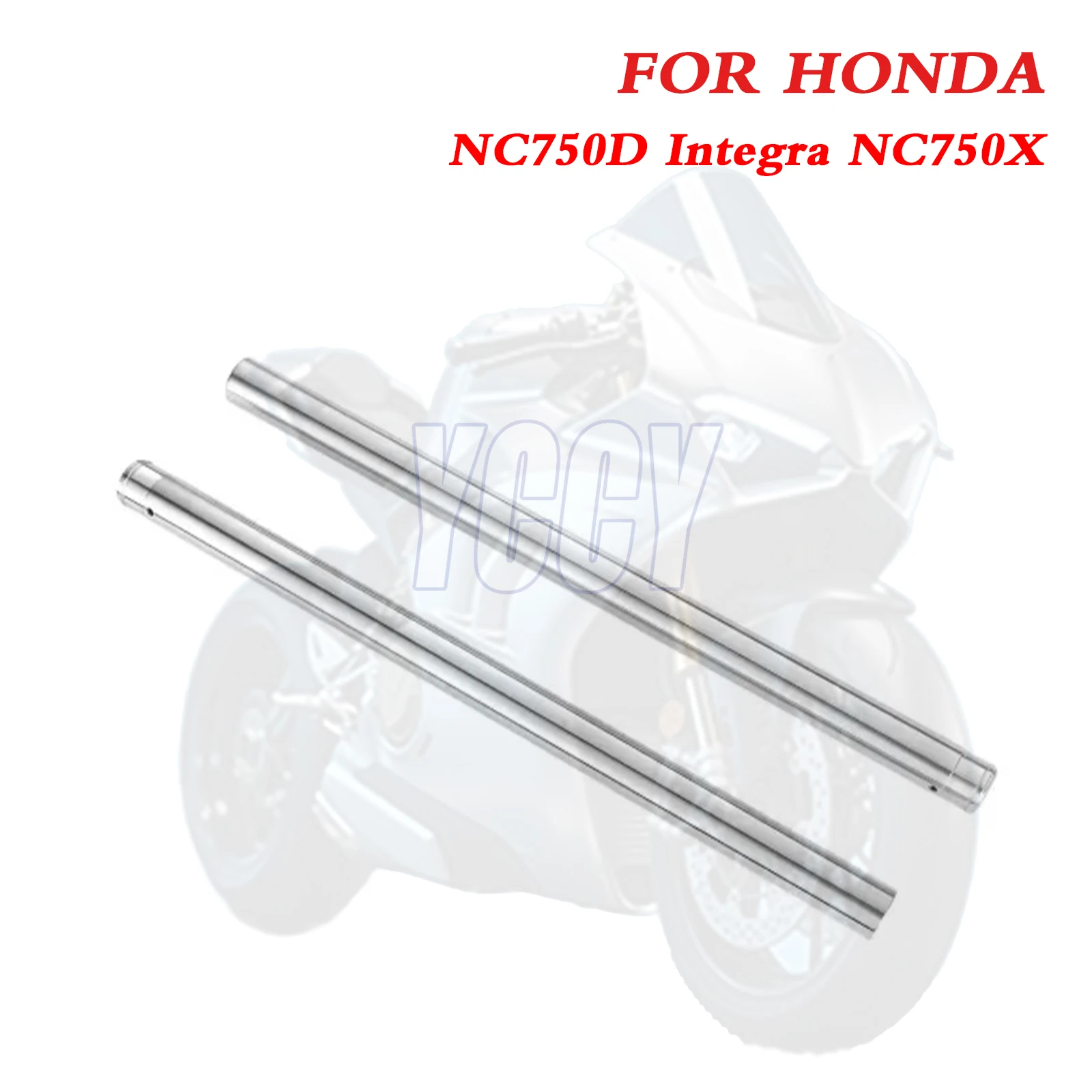 

41x651 мм 2 × мотоциклетные передние ножки, внутренняя вилка, внутренние трубы, трубы для HONDA NC750D Integra 2018 NC750X NC 750D 750X D X 750 2018-2023