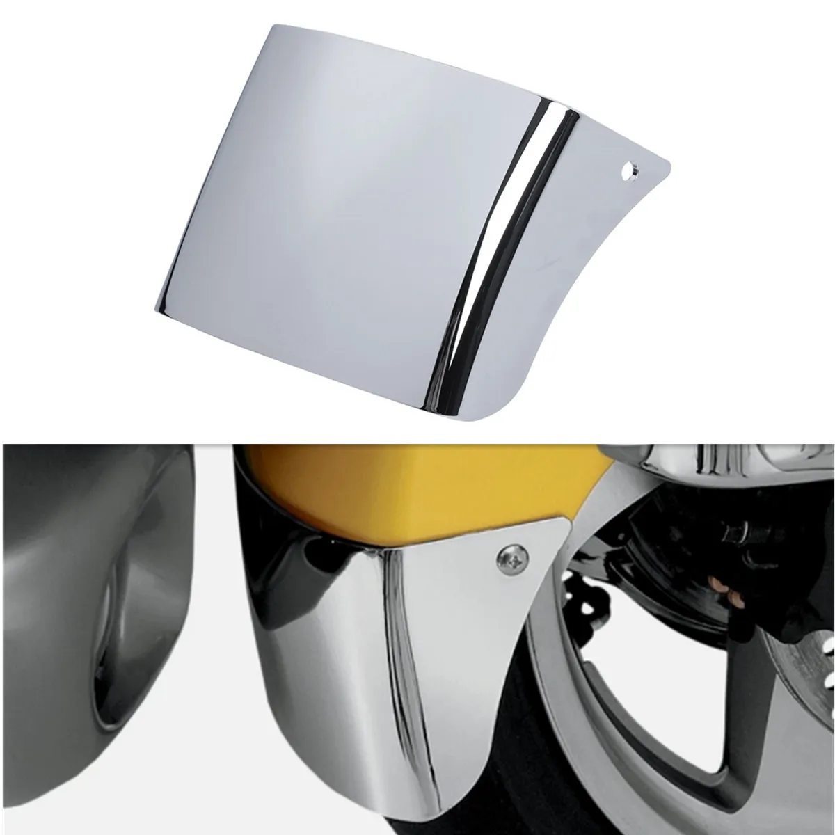 

Хромированный удлинитель переднего крыла для Honda Goldwing GL1800 2001-2010 2012-2017 F6B 2013-2017 без удлинителя мотоцикла AirBag