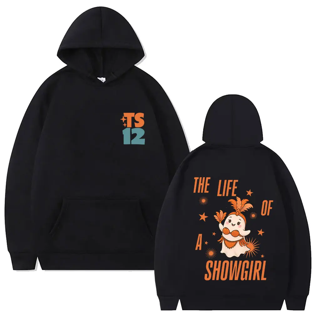 

The Life of A Showgirl Album 2025 Graphic Hoodie Fans Gift Men Women Fashion Casual Fleece Cotton Pullover Male Cool Streetwear
