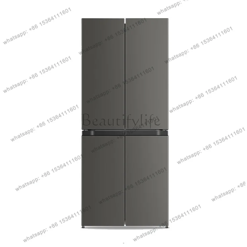 Hot opposite door refrigerator large capacity cross door four doors, household fixed frequency refrigerator