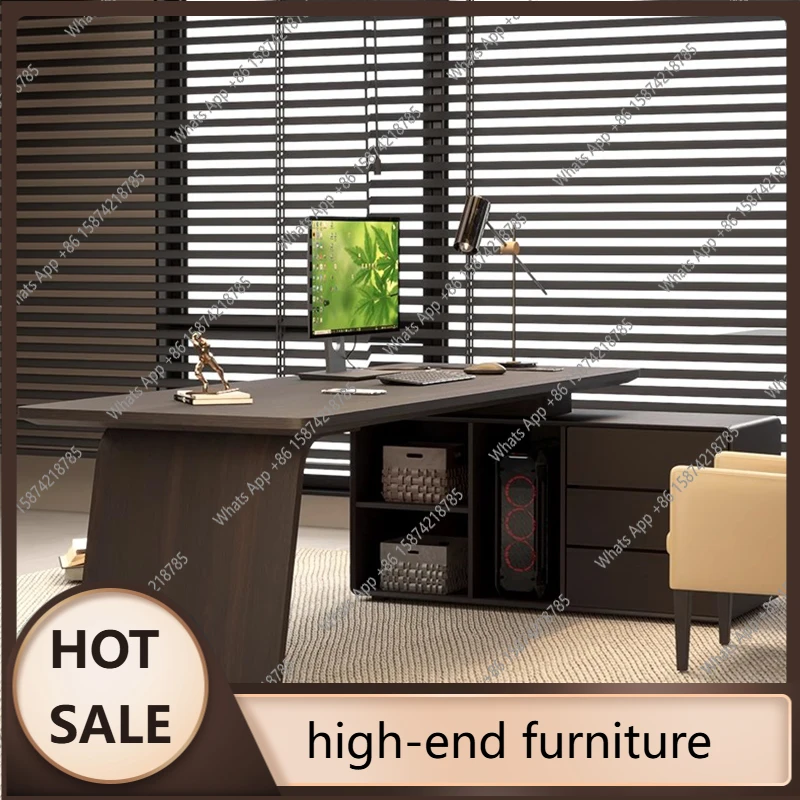 

S L-образный деревянный офисный стол, современный компьютерный офисный стол, игровой роскошный конференц-зал Mesas Escritorio, коммерческая мебель