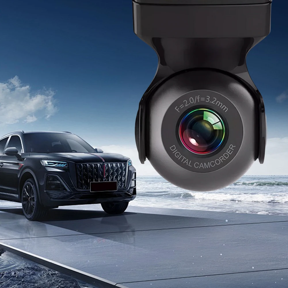 Mini Dash Cam 1080P HD Car Dash Camera Built-in WiFi Driving Video Recorder for Cars