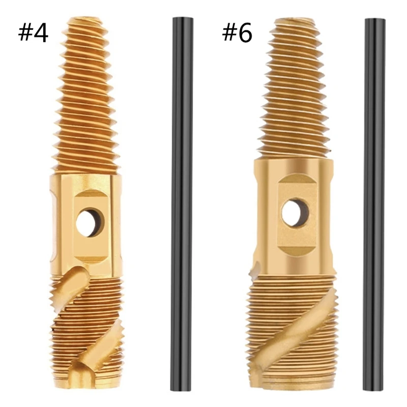 Screw Extractor 1/2inch 3/4inch Pipe Broken Screw Double Head Extractor Dropship