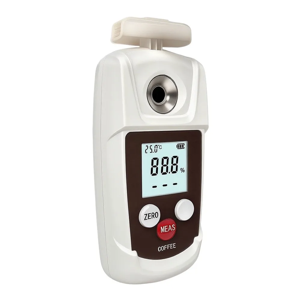 Digital Refractometer 0-22% for Coffee Shops Home Baristas Measuring Extracted Coffee Concentration Accurately