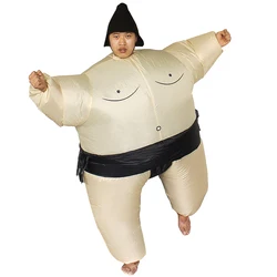 Inflatable Sumo Costume Party Role Play Dress Up Funny Fighter Costumes Suit Disfraz Halloween Cosplay Costumes For kids Adult