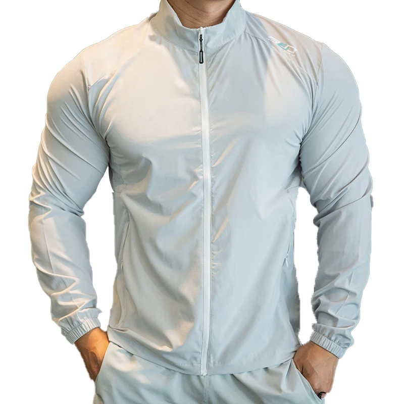 Chaquetas finas impermeables para hombre y mujer, abrigos deportivos de secado rápido para senderismo, baloncesto, correr, fitness, gimnasio, exteriores, rompevientos de piel, Verano