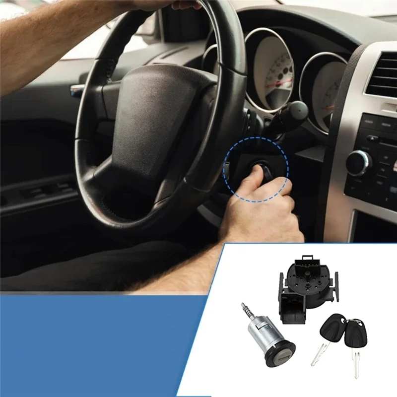 قفل اسطوانة مفتاح إشعال 9115863 913654 لفوكسهول أوبل كورسا C كومبو C ميريفا A Tigra B Astra G Zafira A سيارة #4
