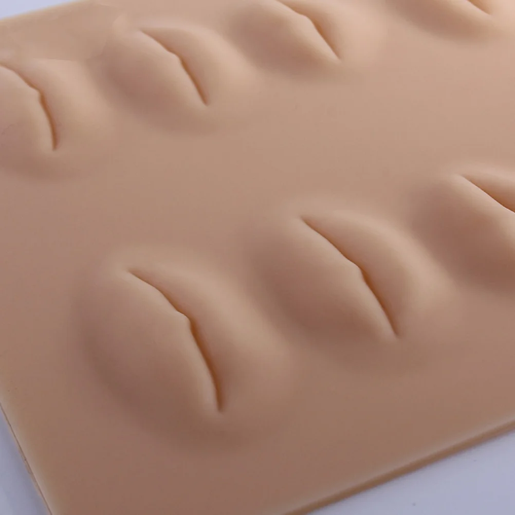 

3D Lip Professional Fake Skin Sheet For Self-Study Simulation Training Tool Lip Skin Practice