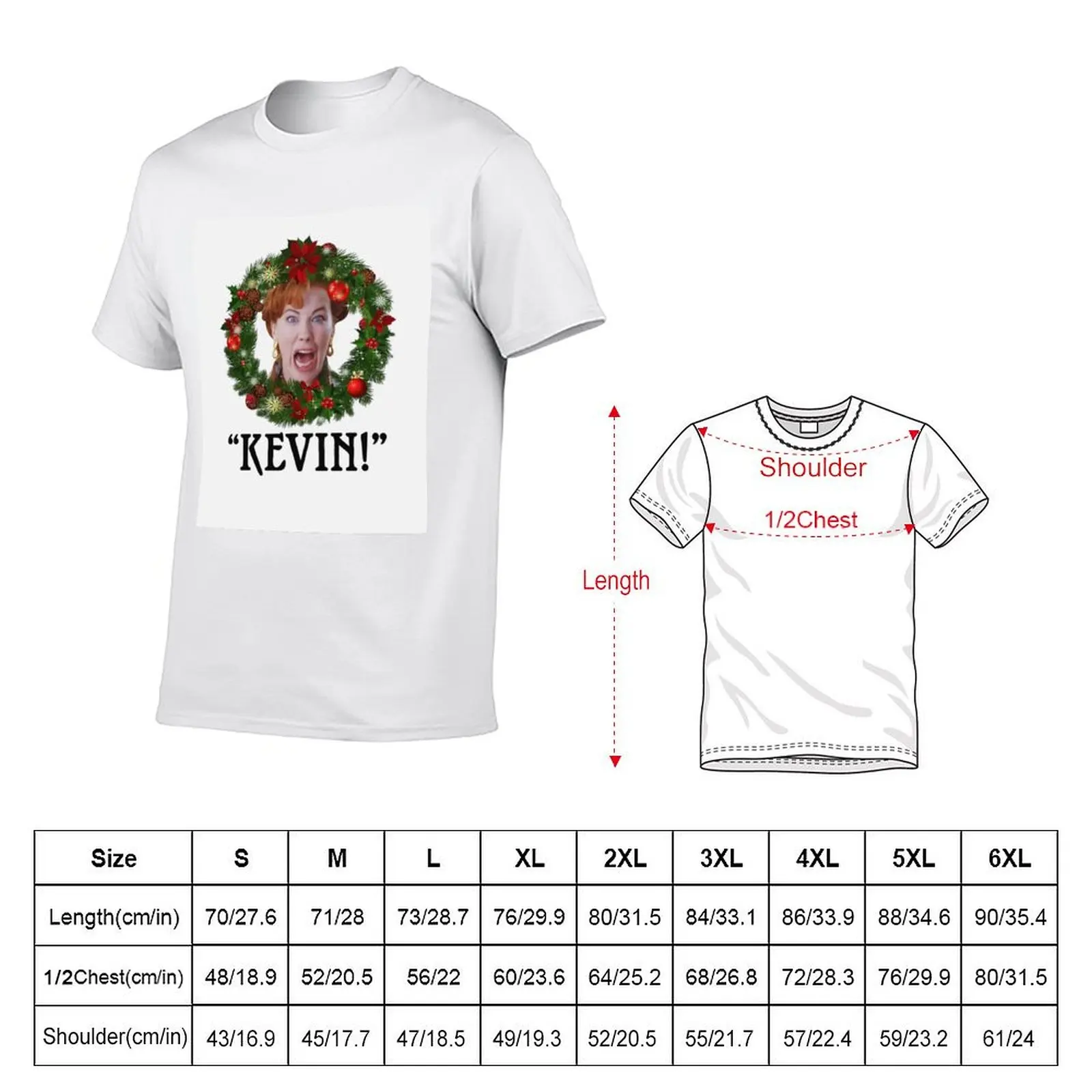 Kevin Home Alone T-Shirt Fashion Casual Short Sleeve Top