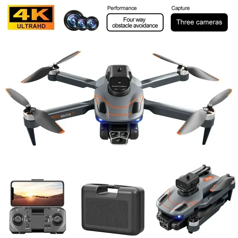 

New S115 Drone HD 4k Dual Camera Brushless Motor Photoflow Hover Aerial Photography RC Drone Foldable Quadcopter