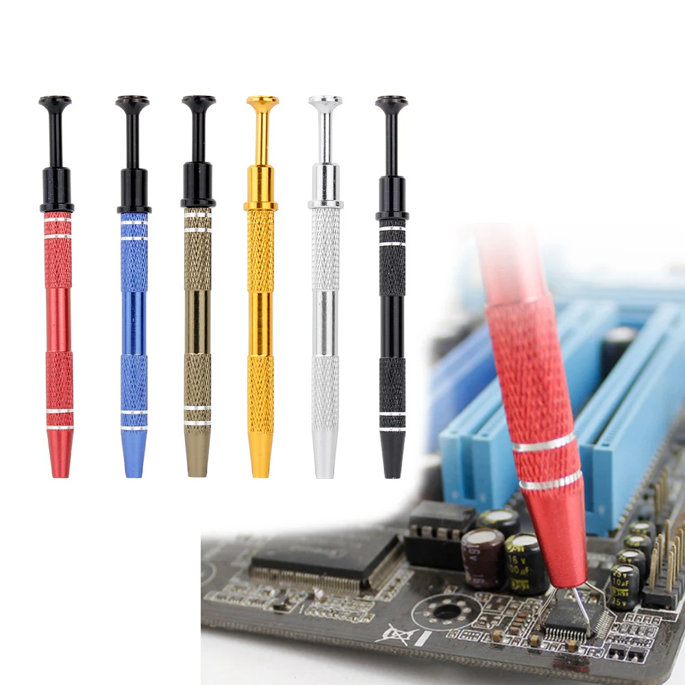 IC Extractor Anti-Skid Chip Pickup Suck Pen BGA Electronic Component Puller Tool scheda madre Circurt Extractor con quattro artigli