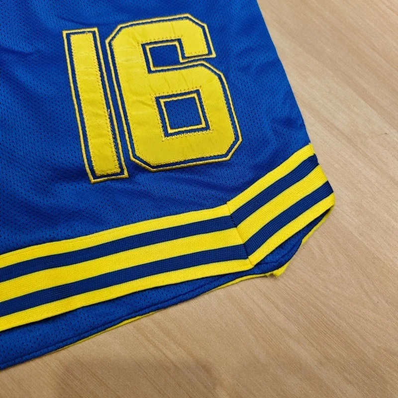 Pantalones cortos de baloncesto para hombre 16 COUGH SYRUP pantalones cortos deportivos sueltos de malla transpirable bordados