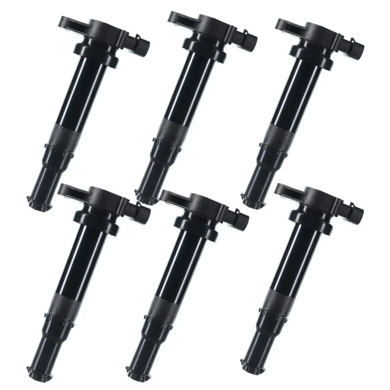 イグニッションコイルパック,キアオプティマ2006,ヒュンダイサンタフェ07-09,27301-3e100,6個用