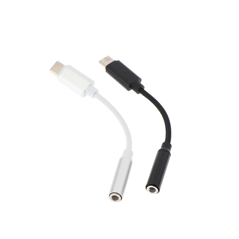 USB Type C To 3.5mm Aux Adapter Type-c 3 5 Jack Audio Cable Earphone Cable Converter For Phone Digital Audio Adapter Cable