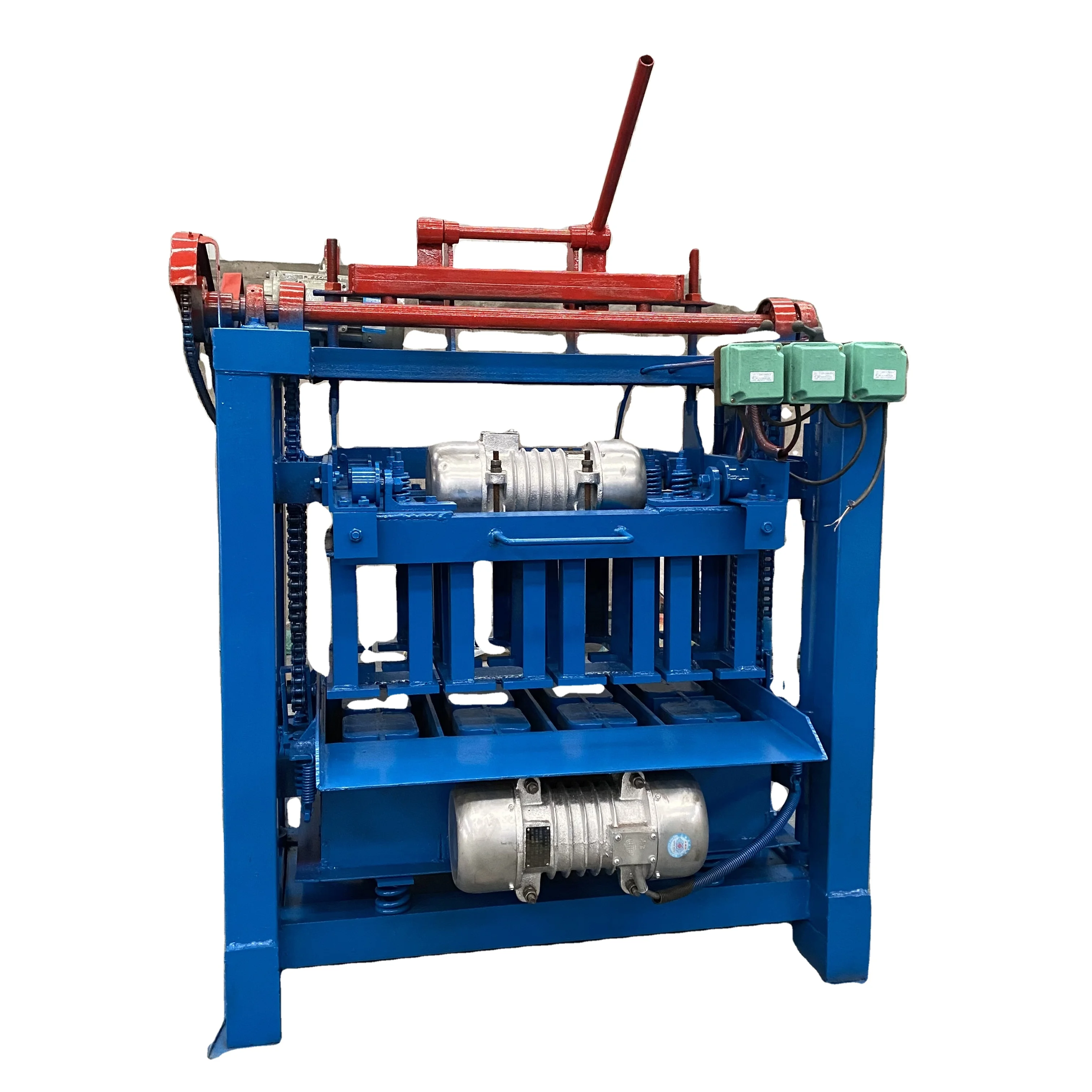 Concrete Block Machine Stone Split Mud Clay Brick Making Machinery