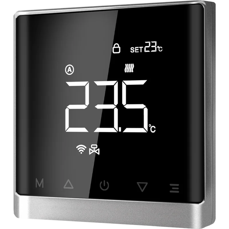 Smart Temperature Remote Controller WiFi Thermostat LCD Display Touch Screen for Water/Electric Floor/Gas Boiler Heating Works