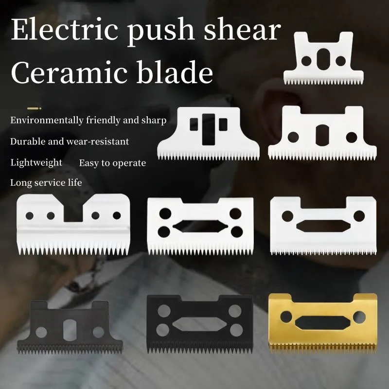 Zirconia cerâmica lâmina para cabeleireiros, Electricpush cisalhamento acessórios, Shaver 8148, 8504, D8Wearresistant, durável recomendado por Razorslice