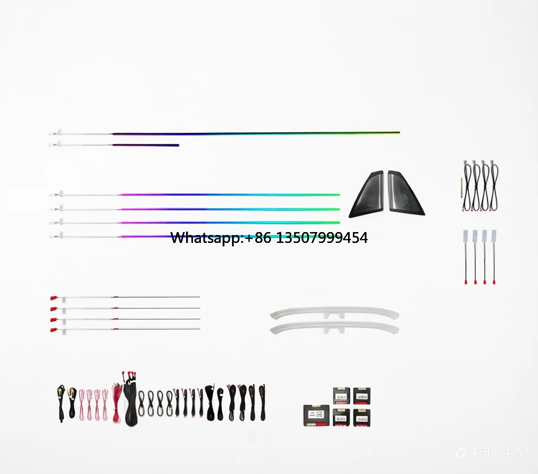 

for RHD LHD for F10 F18 12V Ambient Light LED Strip for 5 Series 2011-2017 Rated Power 3-5W Interior Accessories 1 Year