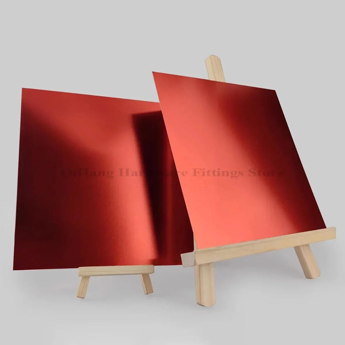 

5052 Aluminum Sheet Red Sandblasted Surface Anodized Aluminum Alloy Plate Size 100x100 200x200 200x300 300x300mm Thick 0.8mm-2mm