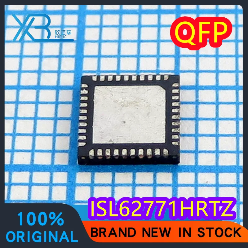(1/20 pieces) ISL62771HRTZ Code 62771HRTZ ISL62771 SMD QFN40 Power Management Chip In stock Fast delivery