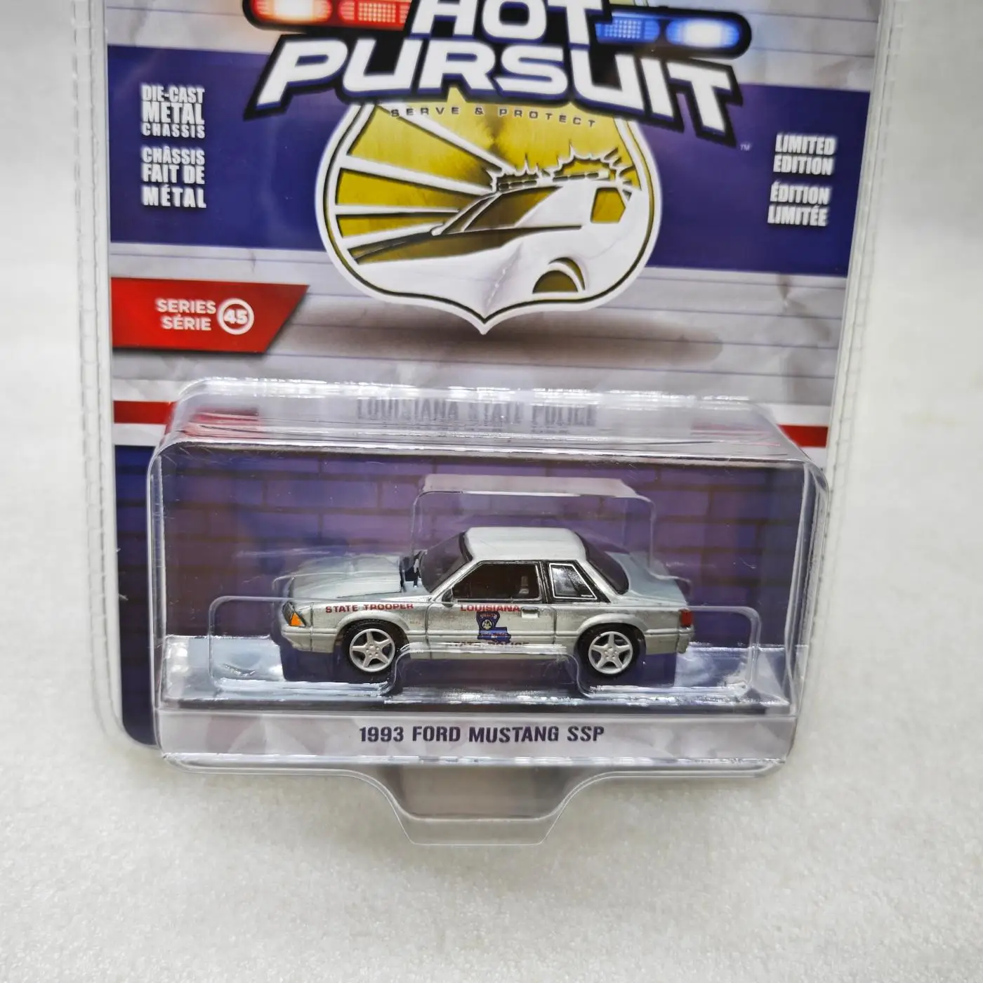 

Greenlight 1:64-1993 Ford Mustang SSP - Louisiana State Troopers, Varnish