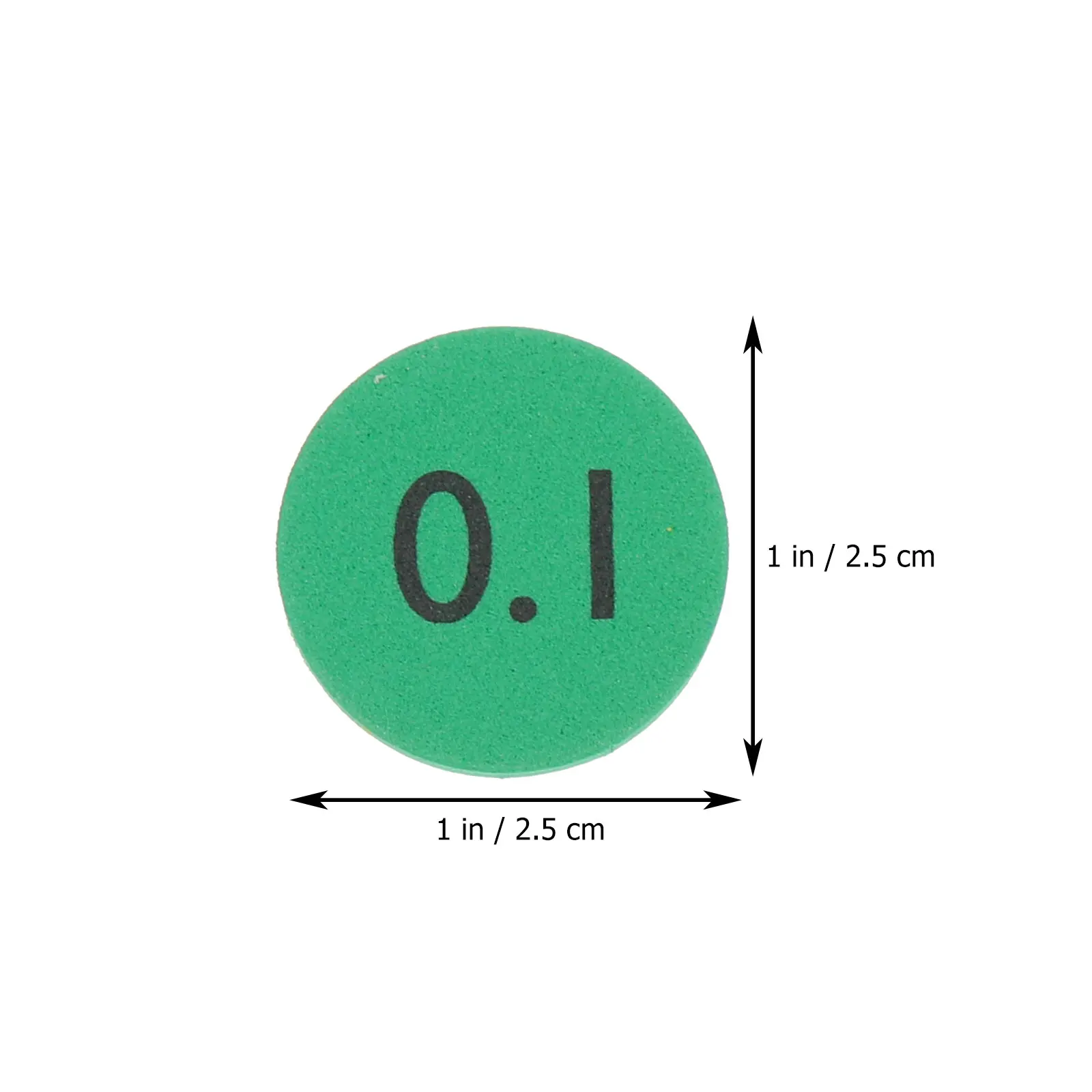 160 Pcs Number Learning Toy Math Place Value Disks Practical Children Product Discs Circles Toddler Counters Round