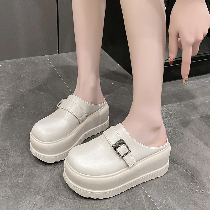 8cm Women Slippers Platform Wedge Sneakers Pumps Summer Spring Women ROME Style Heels Sandals Ladies Fashion Sport Walking Shoes