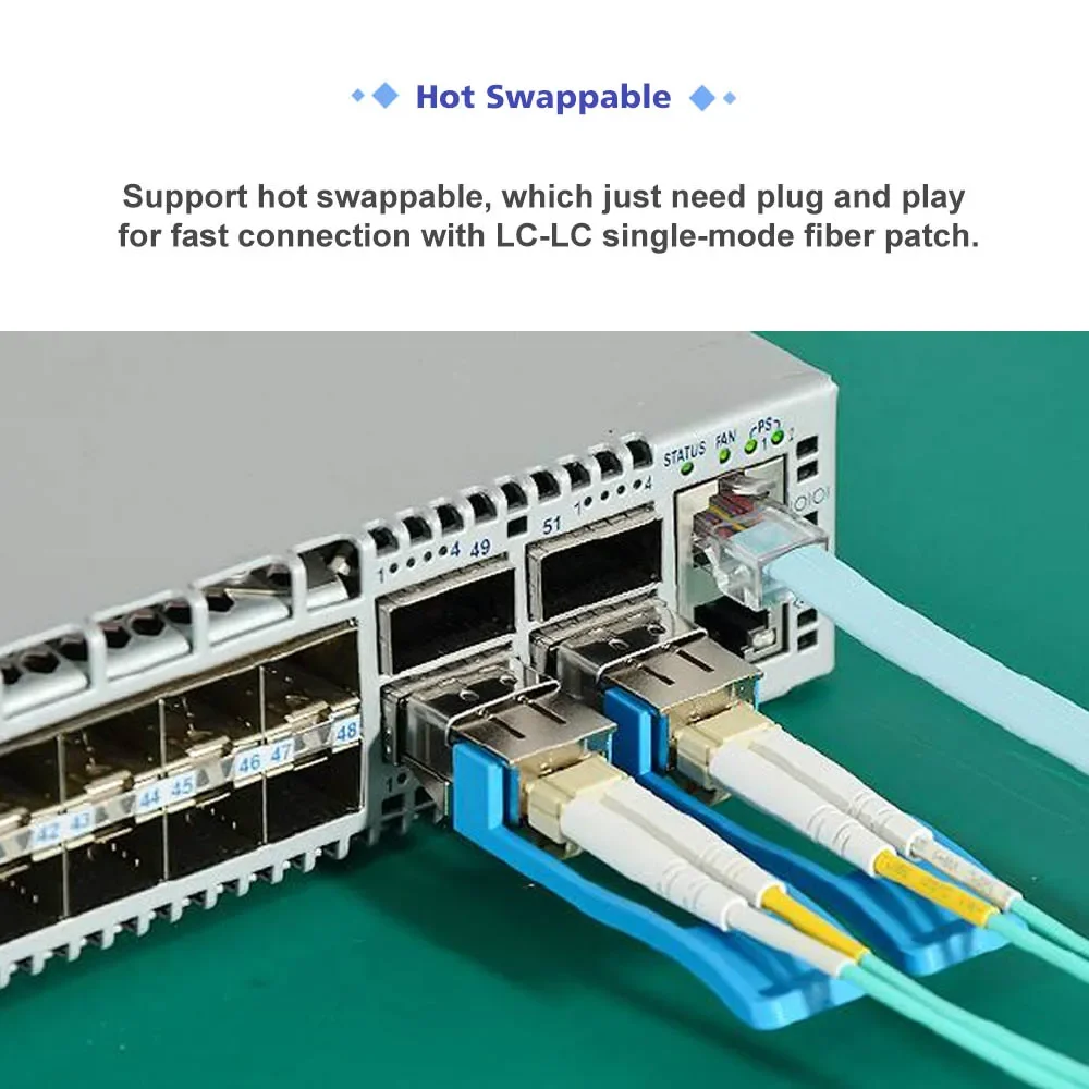 Módulo da fibra ótica do transceptor, WDM 10km do LAN do QSFP-100G-LR4-S 100G LR4 QSFP28