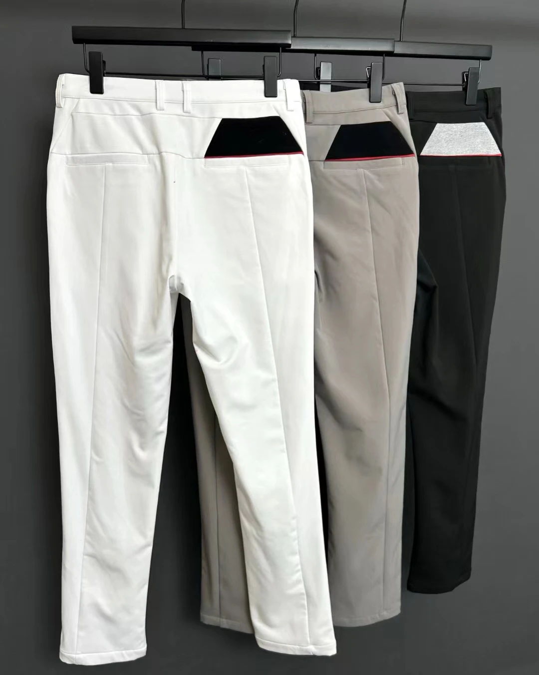 

Мужские длинные брюки для гольфа для занятий спортом на открытом воздухе с флисовой подкладкой, теплые осенне-зимние брендовые брюки для гольфа 2025 г.