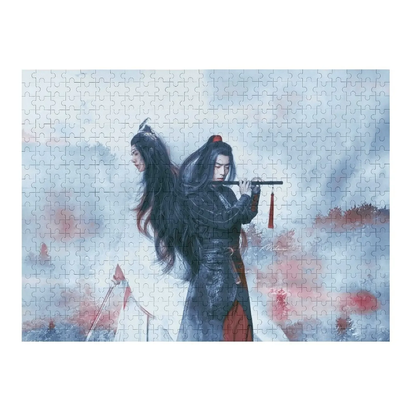 

WangXian Jigsaw Puzzle Wooden Decor Paintings Scale Motors Puzzle