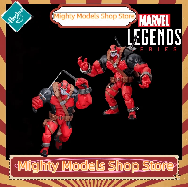 

In Stock 24 Hours Delivery Hasbro Legends Comic Version Venom & Deadpool 6-inch Big Box Set Action Figures Toys Collection Gifts