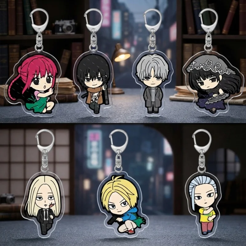 Mashimo Heisuke Yoichi Nagumo Rion Akao 5cm Acrylic Keychain Bag Pendant Decor Accessory Present For Hobby Enthusiast Fans