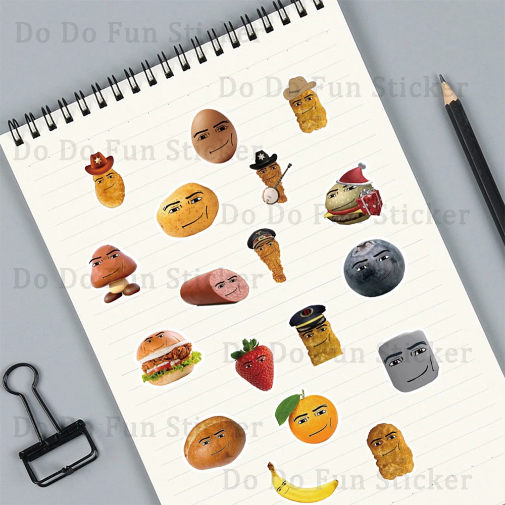 58 Buah Stiker Meme Nugget Aya - Gaming Accessories Roblox ulasan dan harga