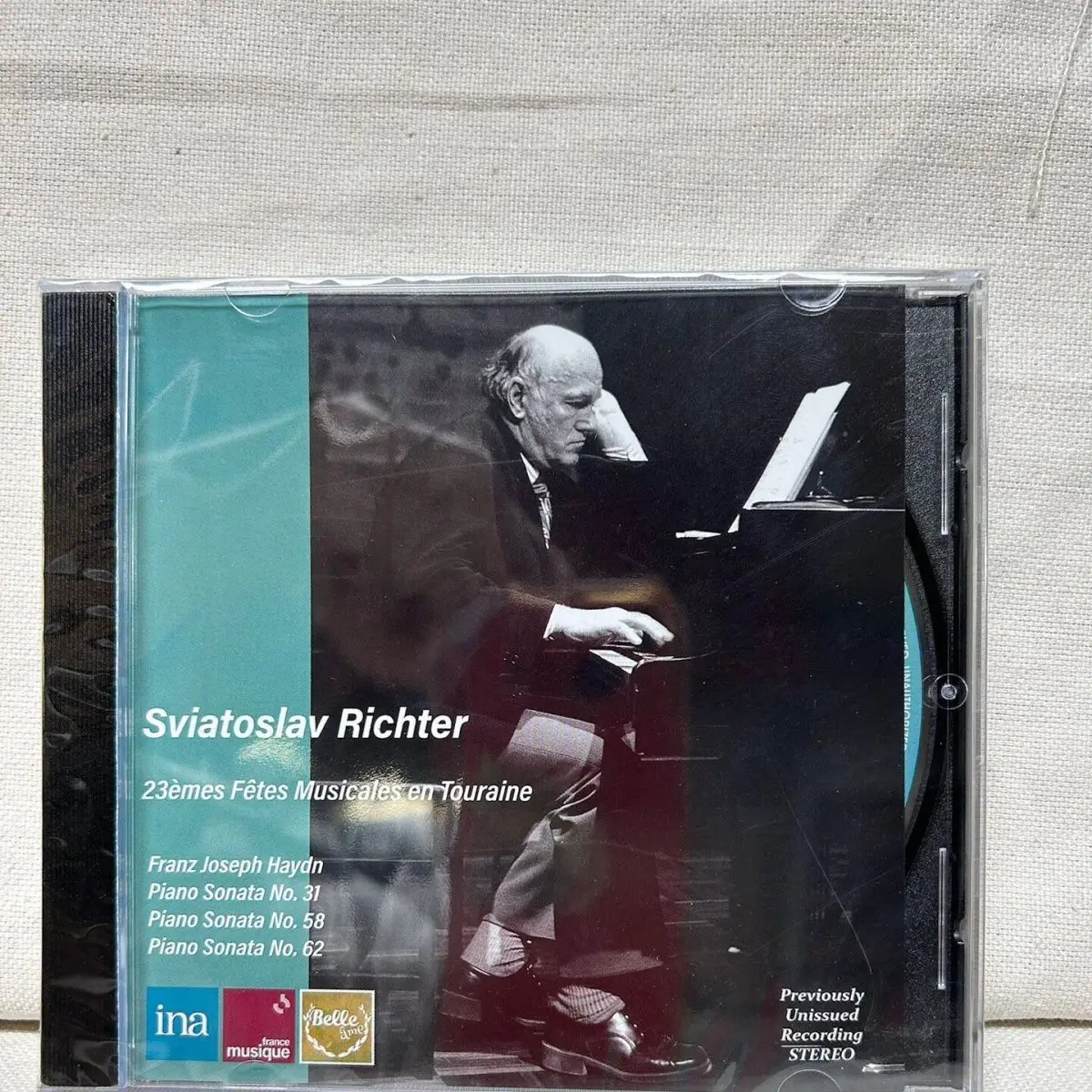 

Sviatoslav Richter Haydn Piano Sonatas CD 23èmes Fêtes Musicales En Touraine Previously Unissued Stereo Classical Recording