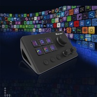 Mirabox N3 Macro Streamdeck Mini Keyboard Lcd Screen Knob Customizable Visual Control Panel For Pc Gaming Live Streaming Studio