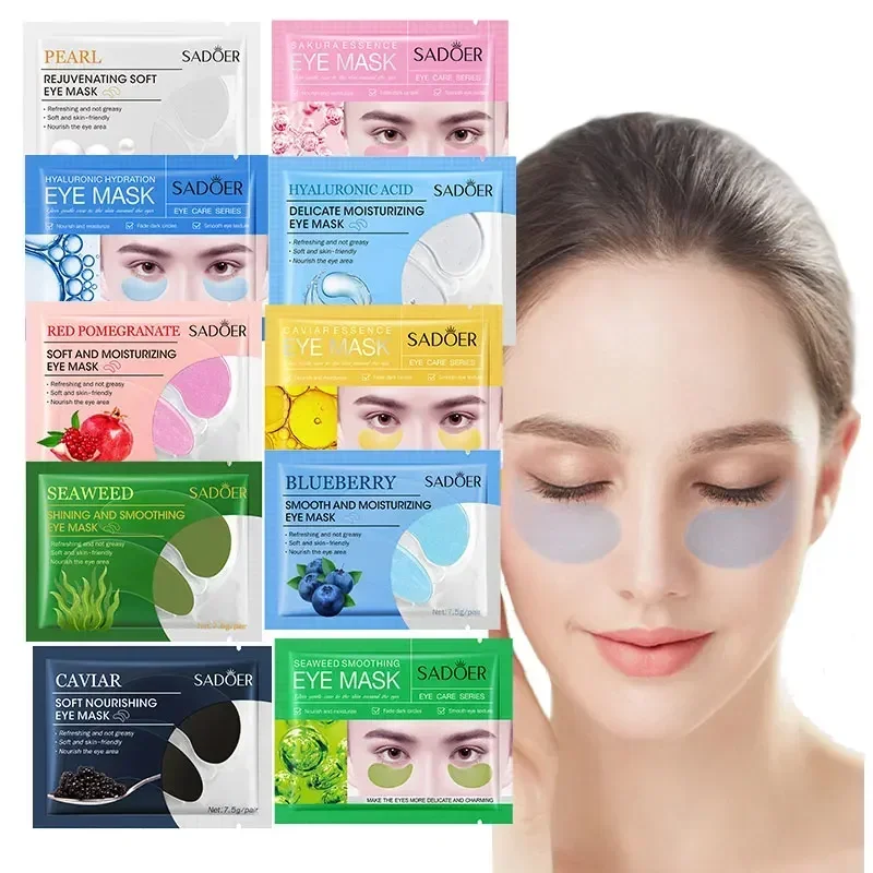 

30pcs Crystal Collagen Eye Mask Moisturizing and Anti Black Circle Eye Care Eye Mask