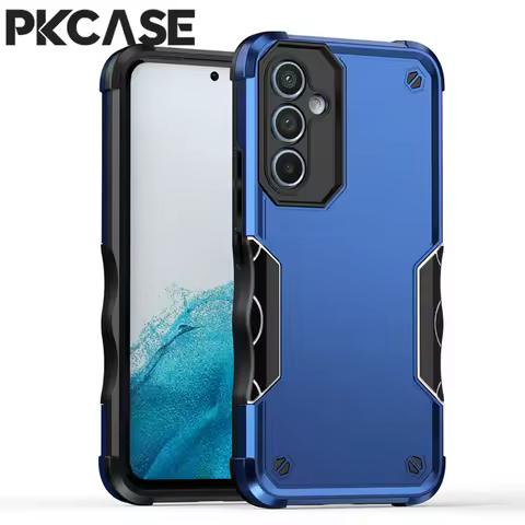 PKCASE Shockproof Armor Case For Samsung A55 A35 A25 A15 A05S A54 A34 A24 A14 A04 A73 A53 A33 A23 A13 A12 A03 F41 F23 F22 Cover