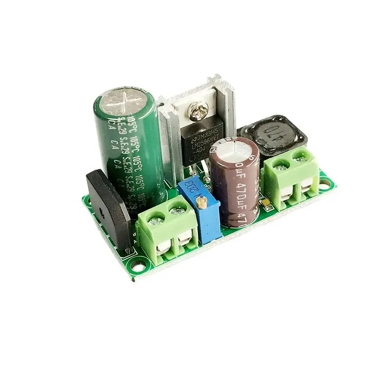 Устройство для понижающего питания с низким напряжением, устройство для стабилизации источника питания с регулируемым напряжением, модуль LM2596HV