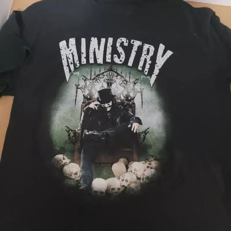 Album Twitch Ministry Band Black Color Size S 4XL  T shirt ES060