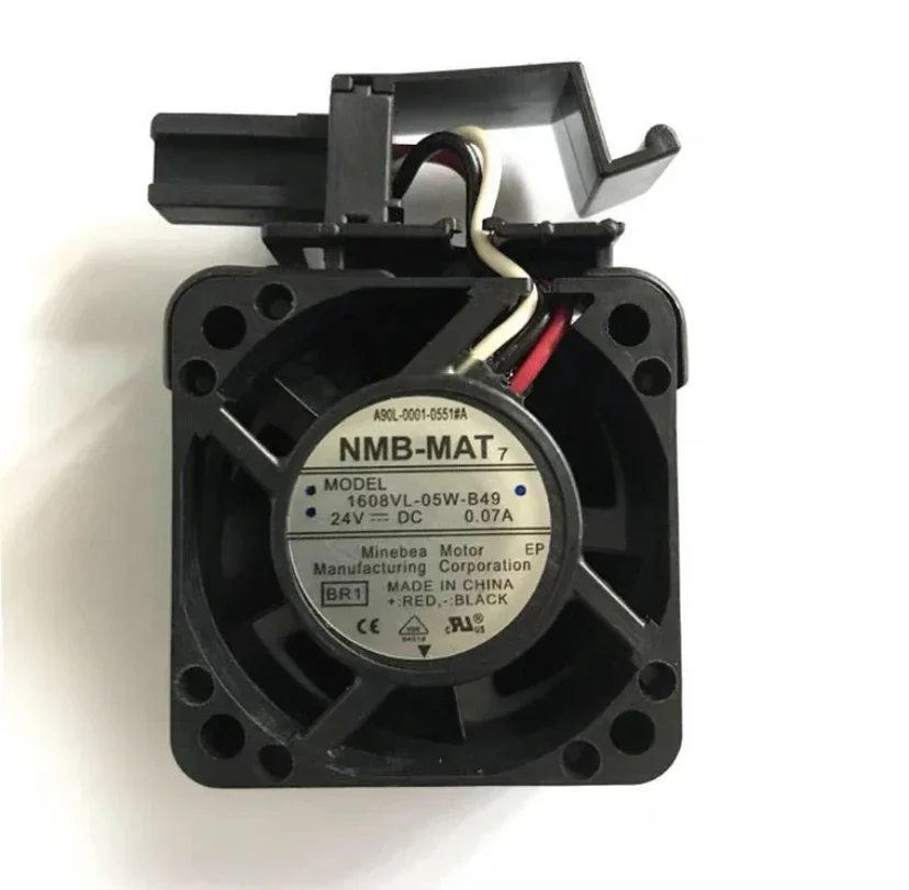 1608VL-05W-B49 Brand new Fanuc Fan  with a complete set of brackets, 24v  0.07A,40*40mm