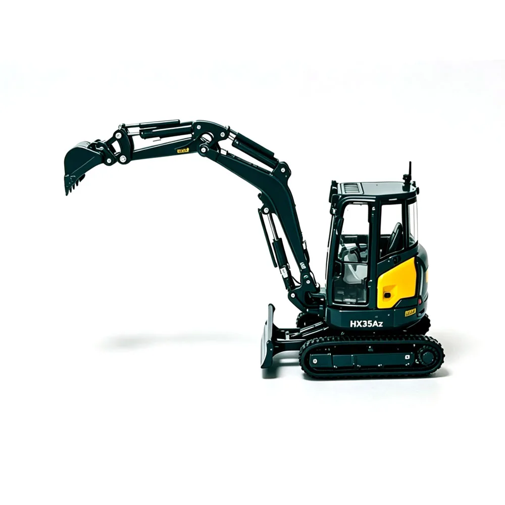 

1/50 Scale Die-Cast Model Construction Equipment Compact Excavator HX35AZ Birthday Collection Gift Toy Scene Decorations