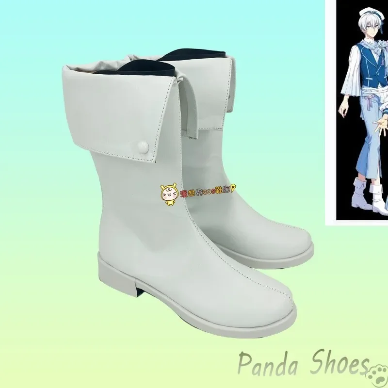 Idolish7 Osaka Sogo Cosplay Shoes Anime Game Cos Long Boots Comic Cosplay Costume Prop Shoes for Con Halloween Party