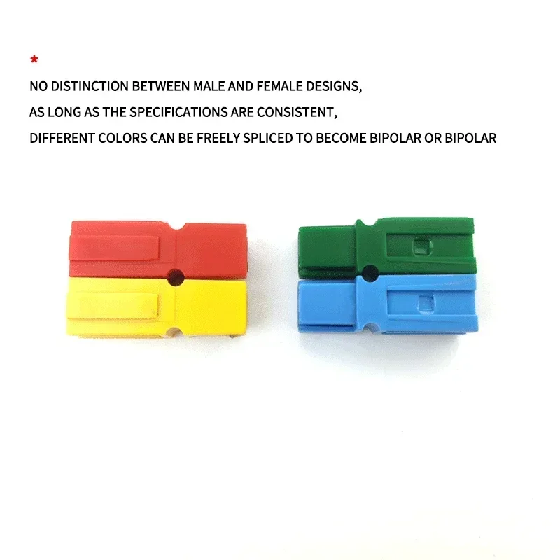 10/20/100Pcs Anderson Type Single Pole 30A 75A 120A 180A Plug 600V DC Battery Connector UPS Power Plug High Current Quick Plug