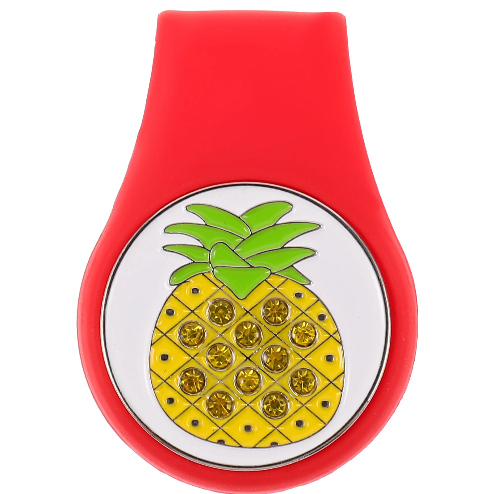 

Golf Hat Clip Attachable Markers Fashion Accessory Clips Silica Gel Funny Golfing Decor