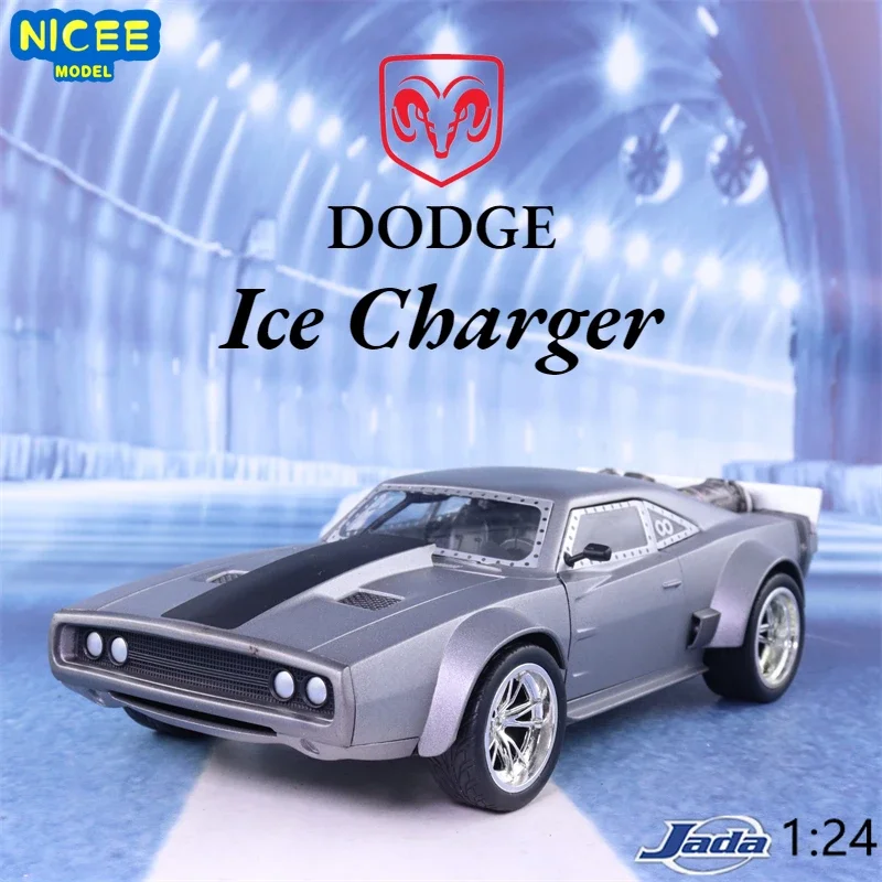 

1:24 Dodge Ice Charger High Simulation Diecast Car Metal Alloy Model Car Children's Toys Collection Gifts J198