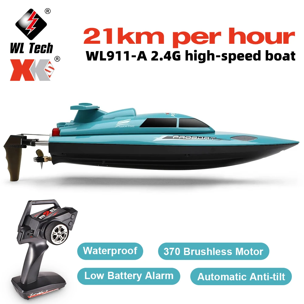 Wltoys xk WL911-A rc Boot wasserdicht 21 km/h 2,4 GHz schnelles Fernbedienung schiff