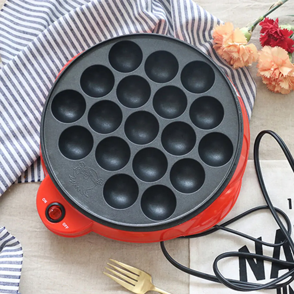 Octopus Grill Pan Baking Machine Household Electric Takoyaki Maker Octopus Balls Grill Pan Professional Cooking Tools